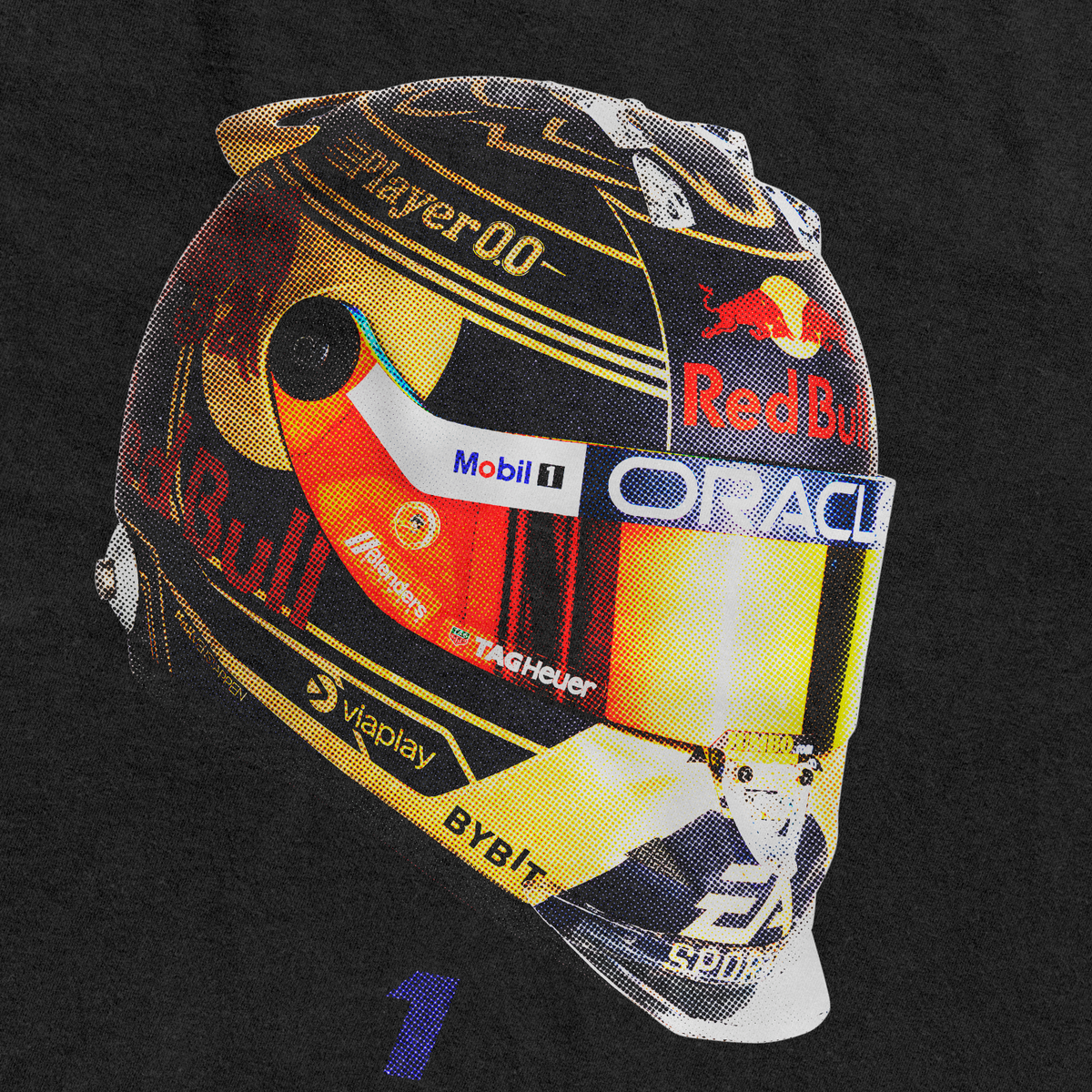 Nome do produto: Oversized - DELUXE F1 HELMET - #1