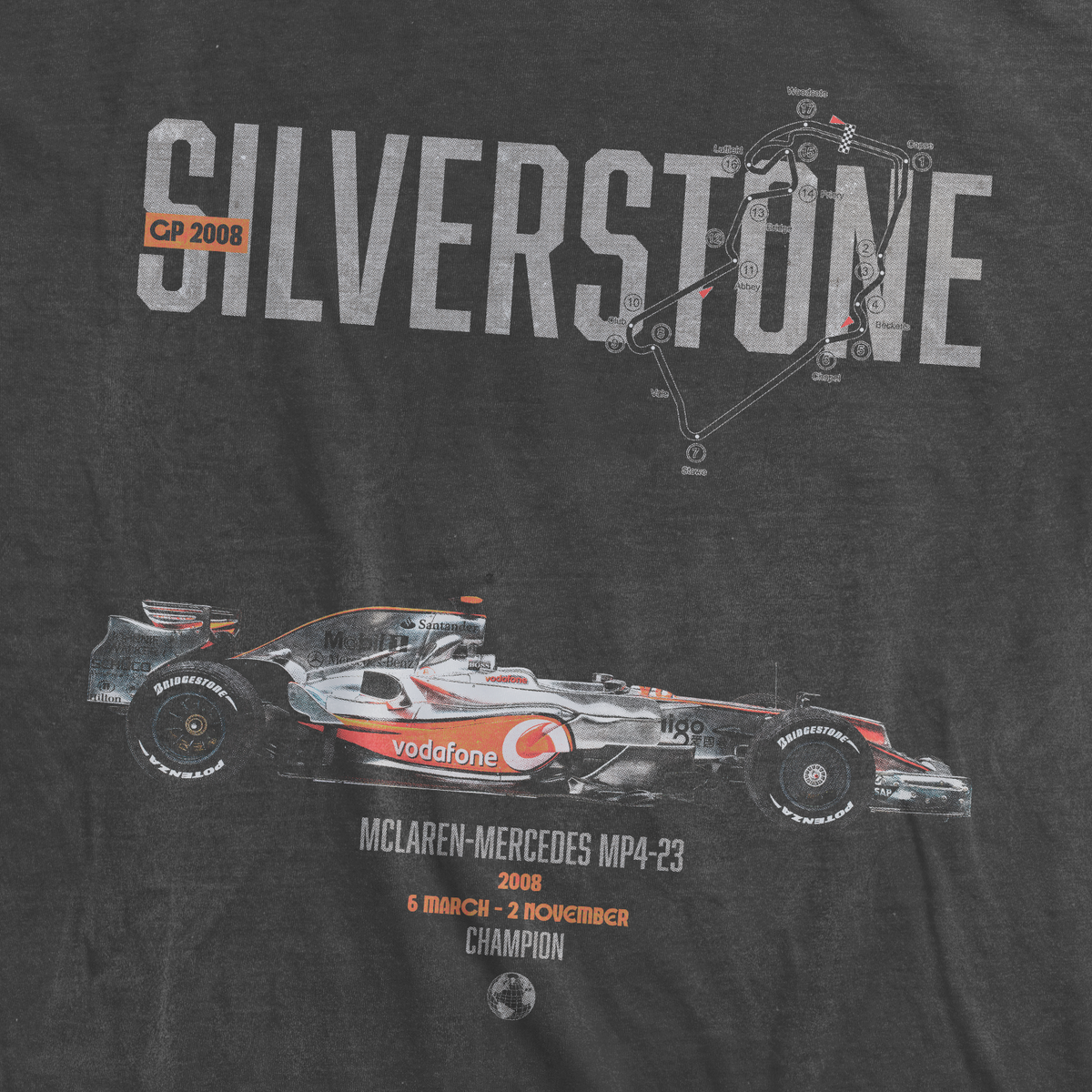 Nome do produto: Estonada - SILVERSTONE DELUXE - MP4-23 MB