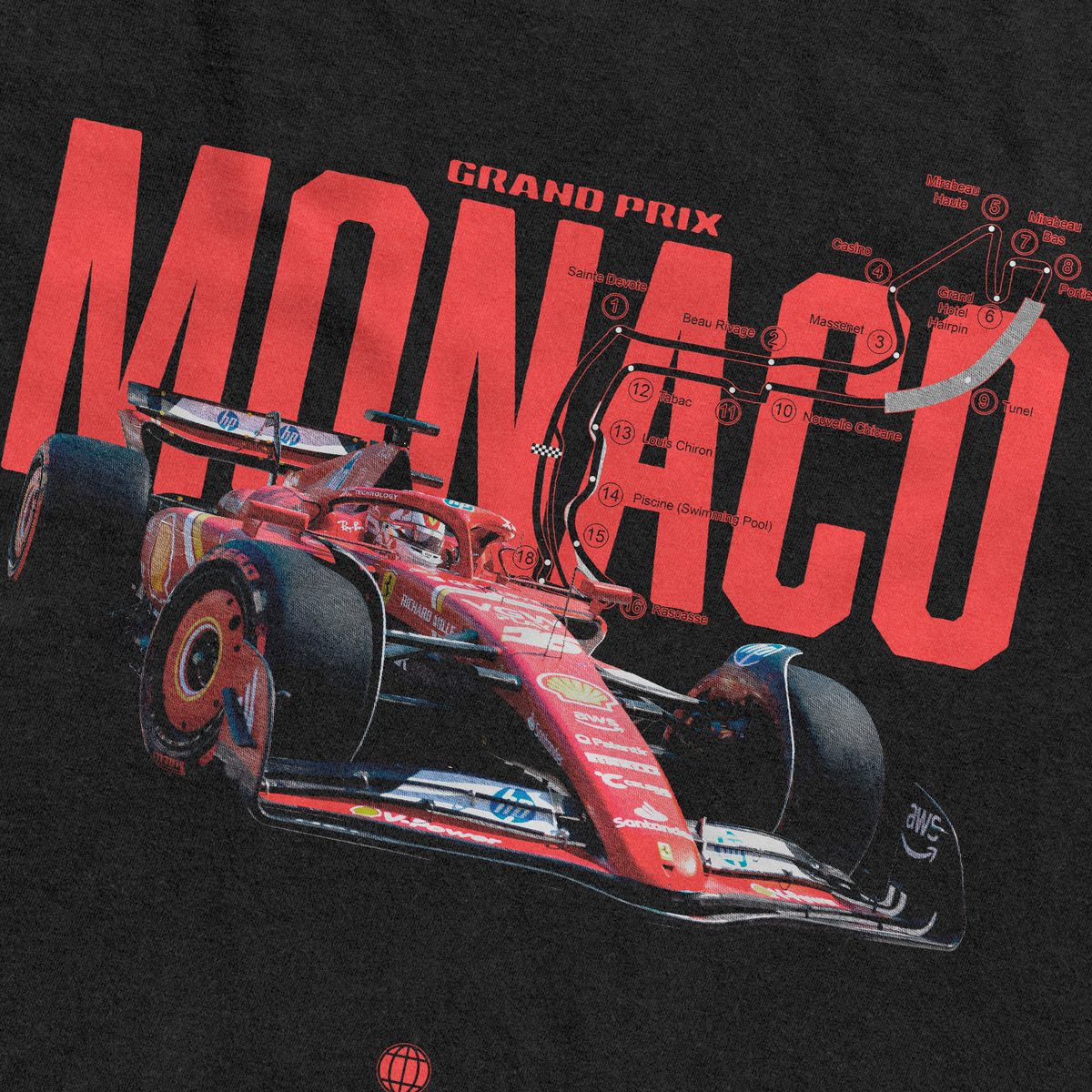 Nome do produto: PIMA - MONACO DELUXE - FERRARI