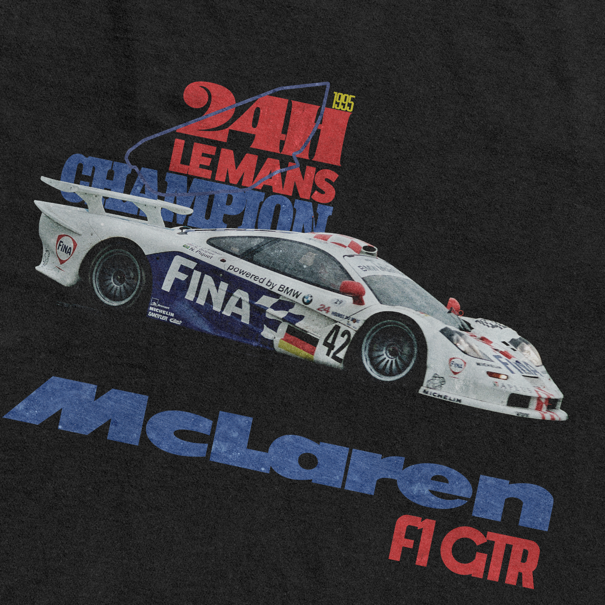 Nome do produto: Oversized - LEMANS DELUXE - MCLAREN F1 GTR