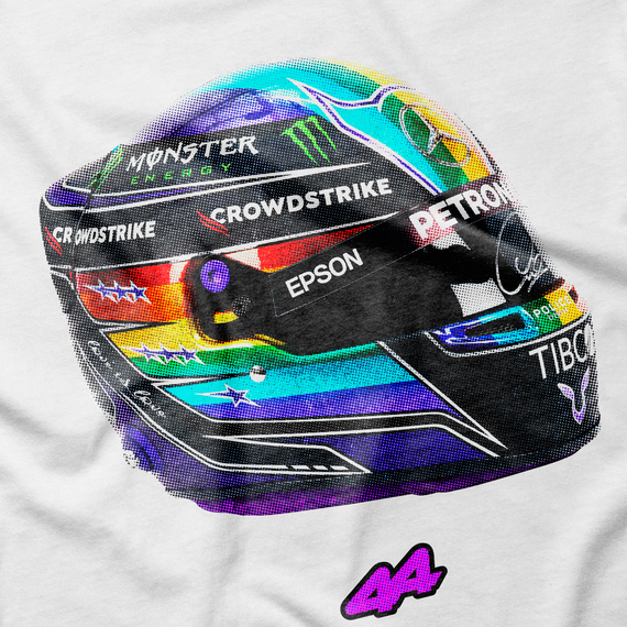 Oversized - DELUXE F1 HELMET - #44