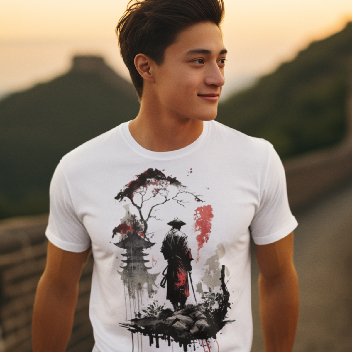 Nome do produto: Camiseta Samurai Refugio