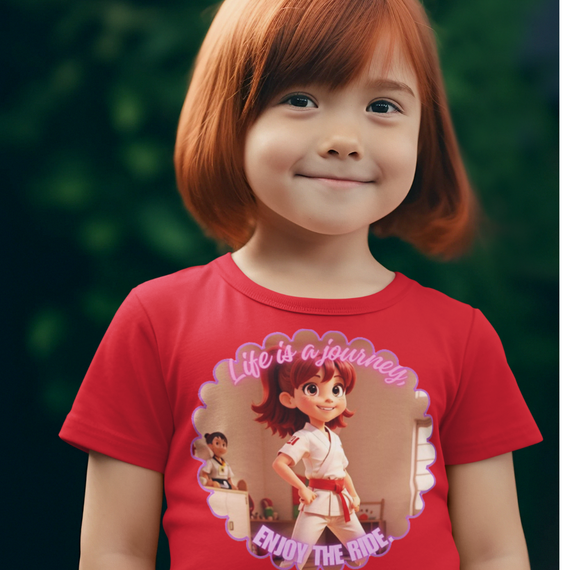 Camiseta infantil feminina