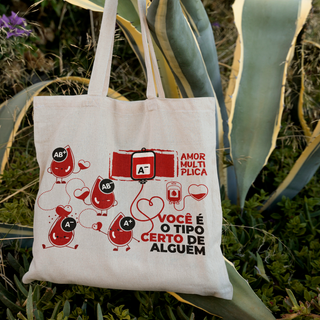 Ecobag - Tema Doação de Sangue - Mod 06