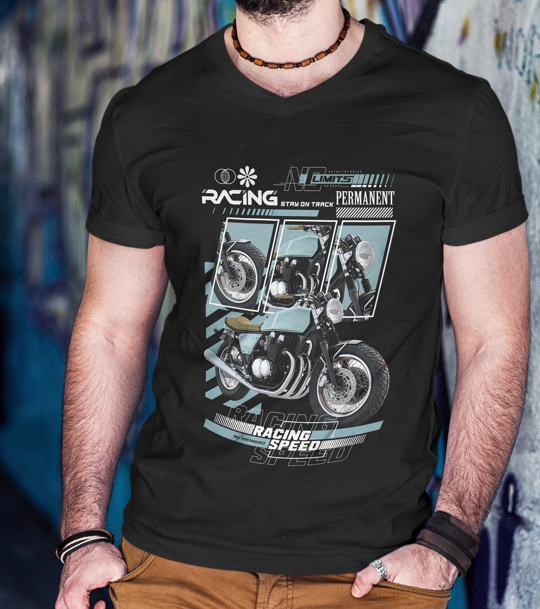 Nome do produto: Camisa - Racing sporty motorcycle - Mod 06