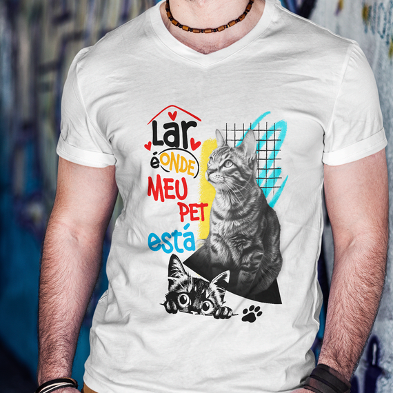 Camisa Unissex - Moda Meu Pet - Mod 011