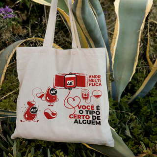 Ecobag - Tema Doação de Sangue - Mod 03