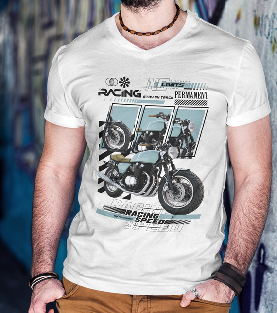 Camisa - Racing sporty motorcycle - 002