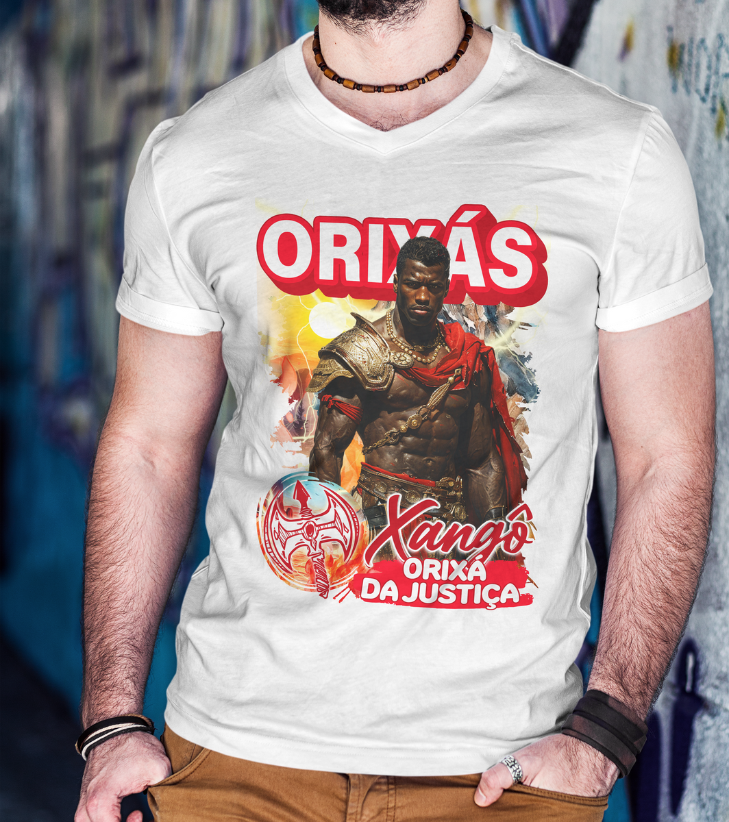 Nome do produto: Camisa Unissex - Moda Orixás - Mod 03