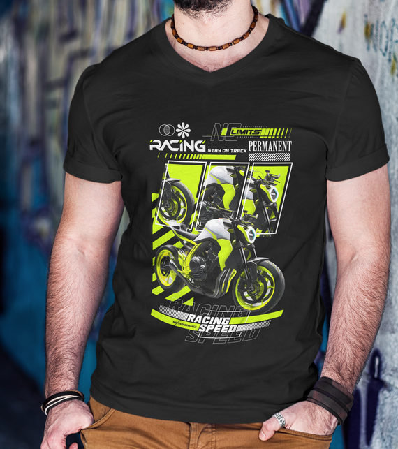 Camisa - Racing sporty motorcycle - Mod 05