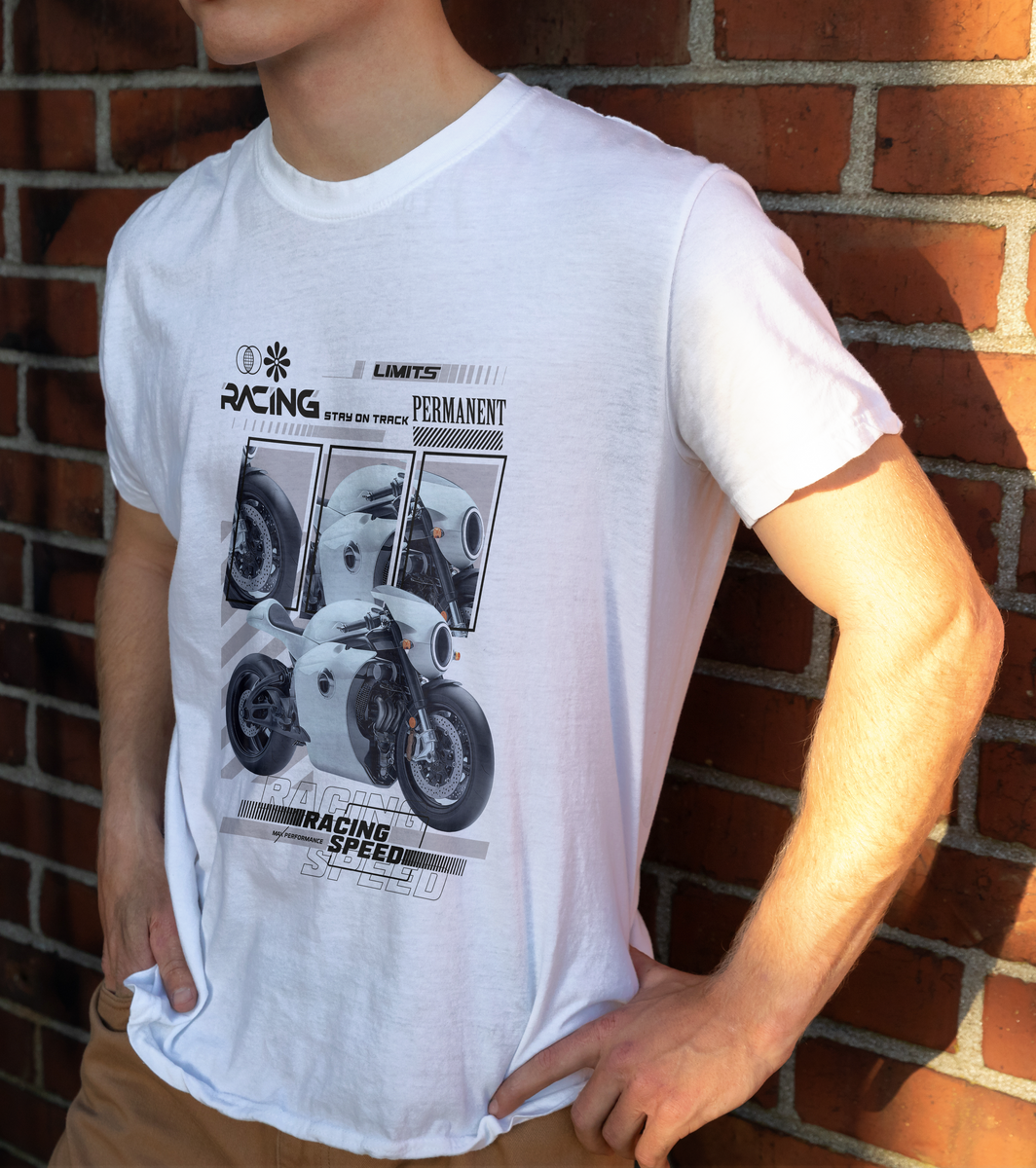 Nome do produto: Camisa - Racing sporty motorcycle - 004