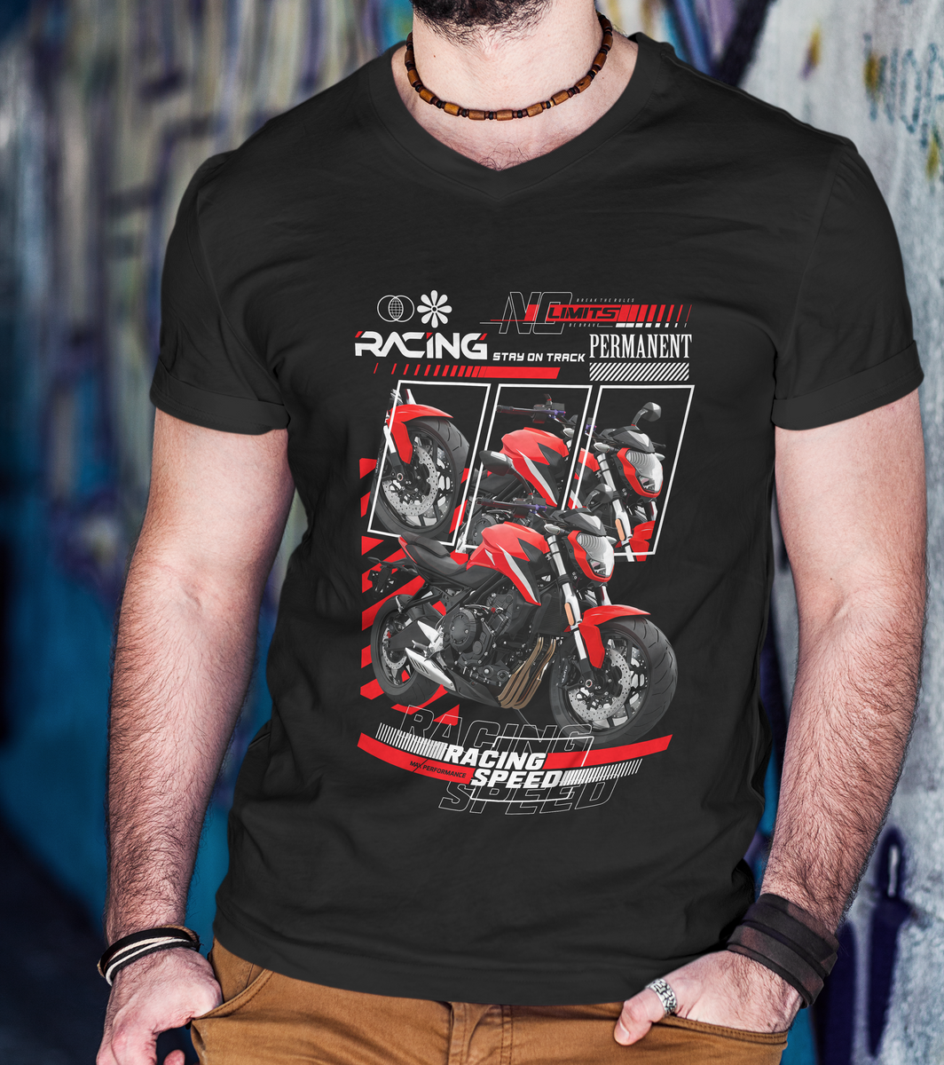 Nome do produto: Camisa - Racing sporty motorcycle - Mod 02