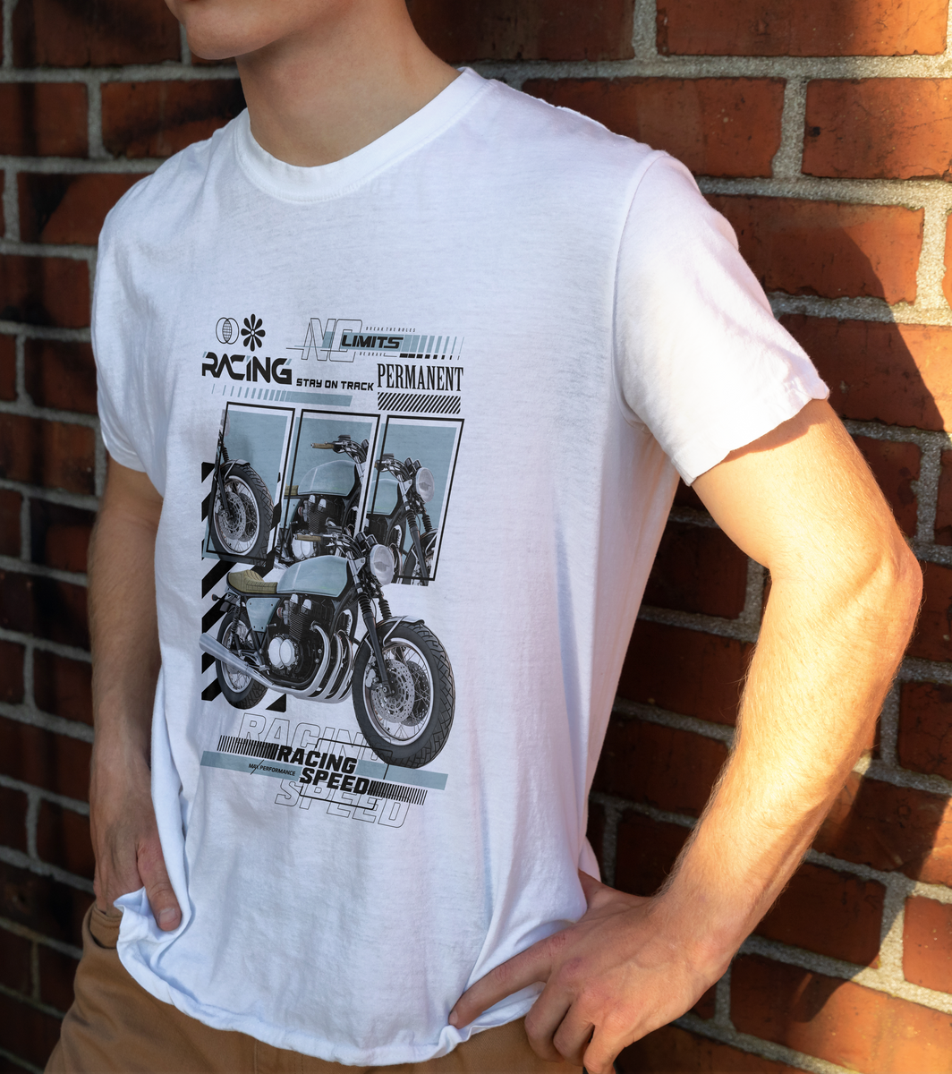Nome do produto: Camisa - Racing sporty motorcycle - 002
