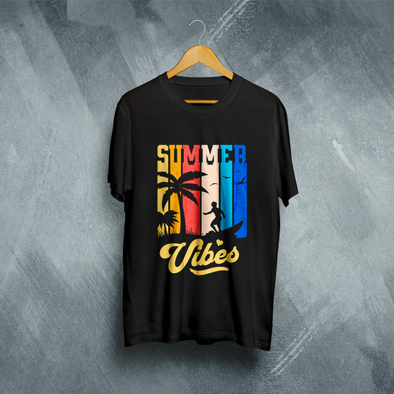 Camiseta Plus Size Vivax - Summer Vibes