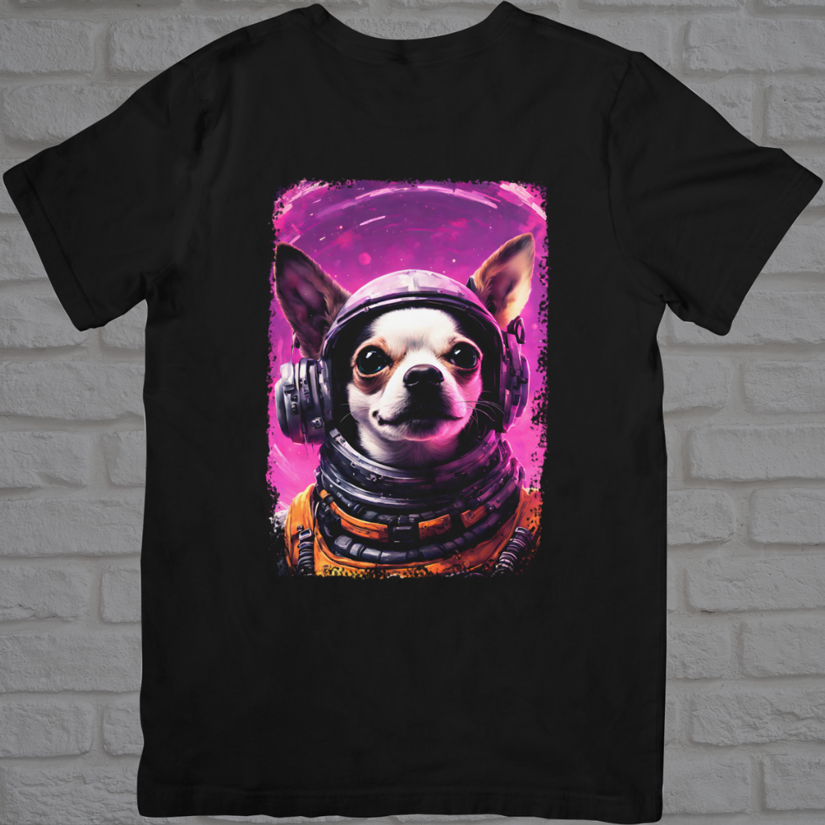 Nome do produto: Camiseta Classic Vivax - Chihuahua Espacial