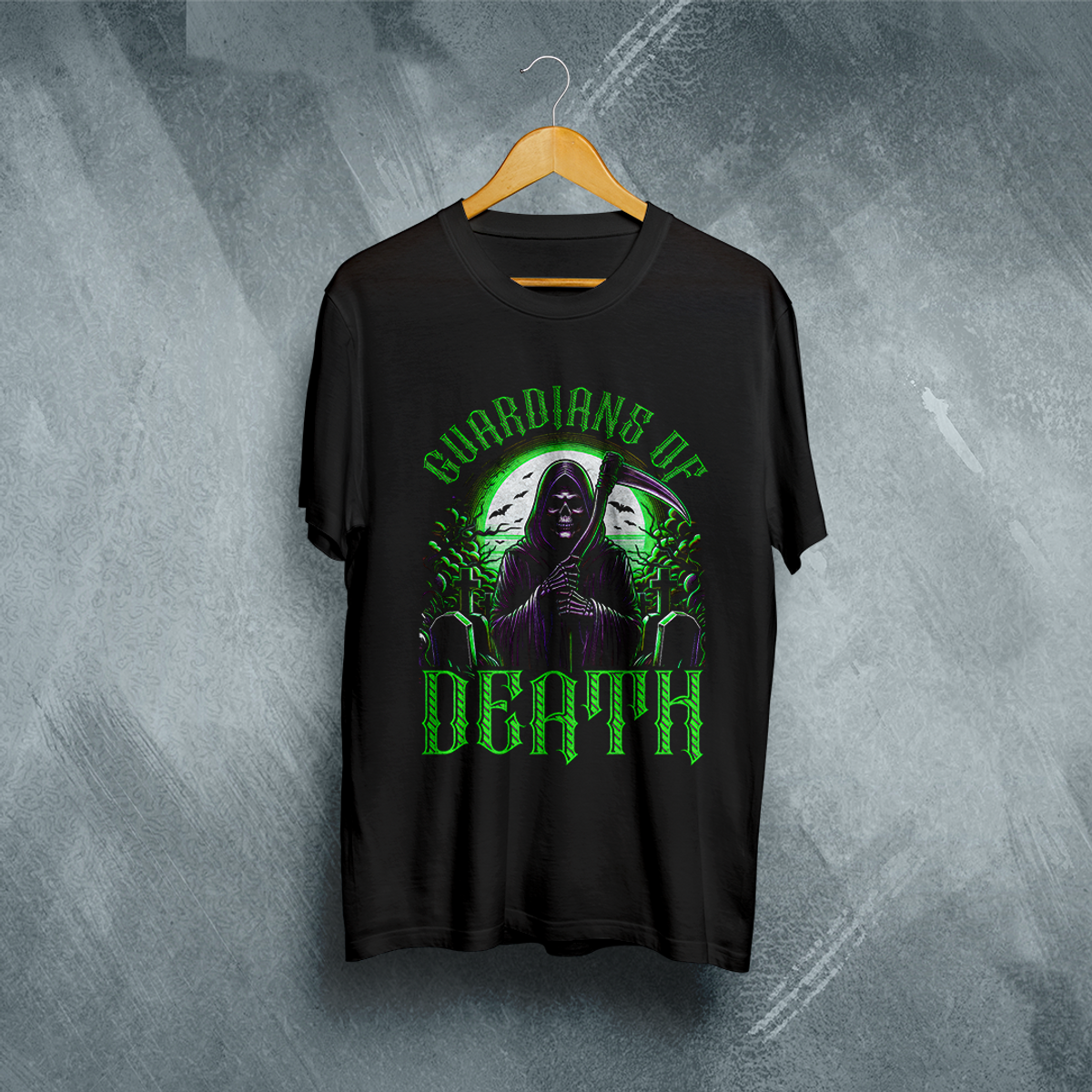 Nome do produto: Camiseta Plus Size Vivax - Grim Reaper