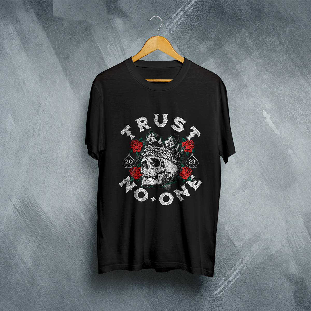 Nome do produto: Camiseta Plus Size Vivax - Trust no One