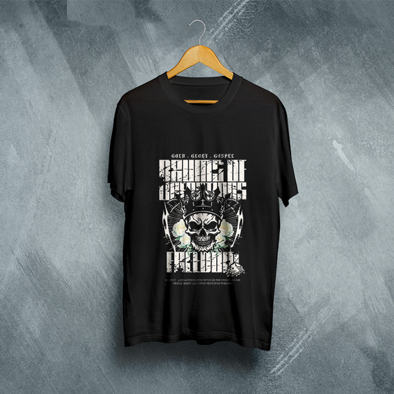 Camiseta Plus Size Vivax - Drums of Libertations