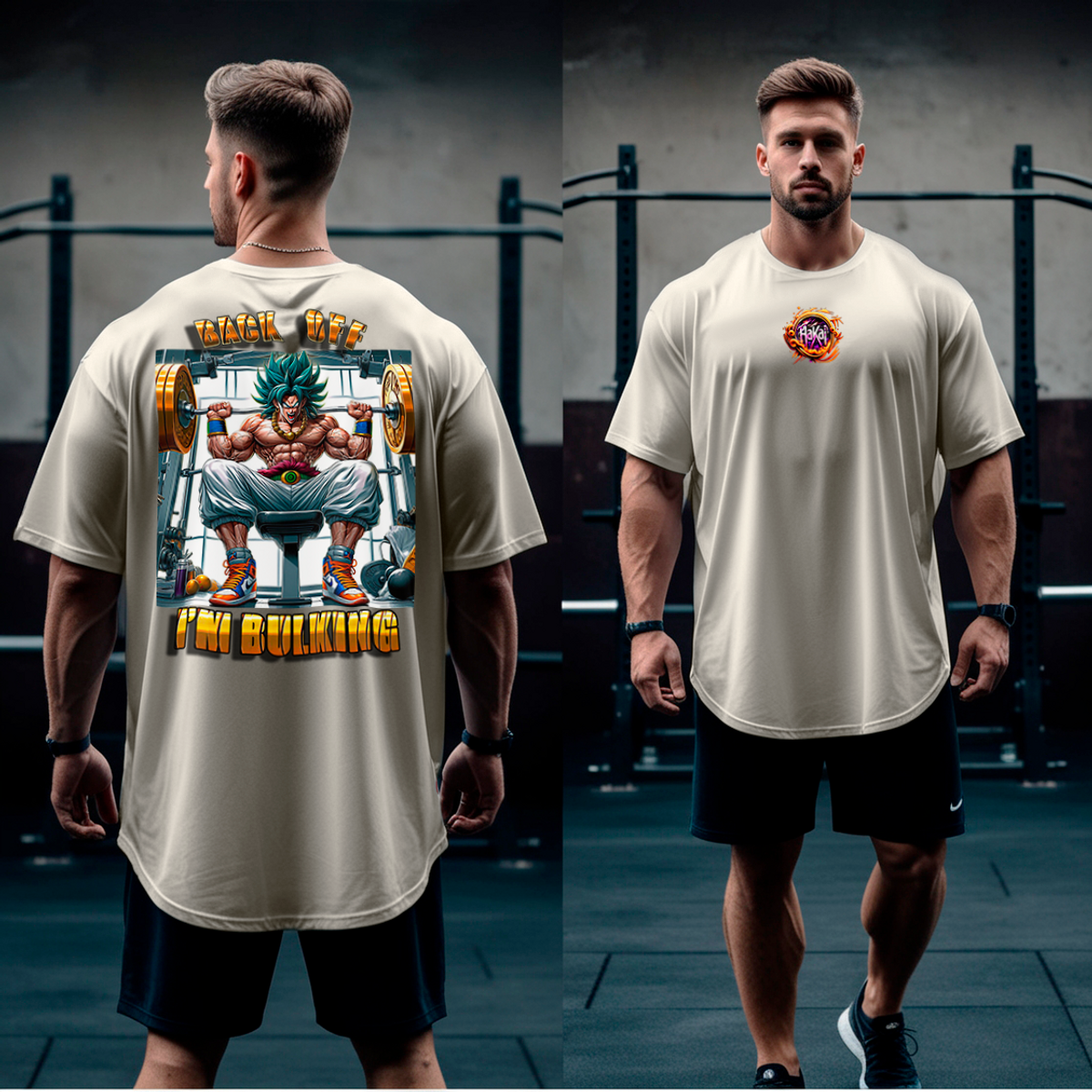 Nome do produto: Back Off I\'m Bulking - OVERSIZED