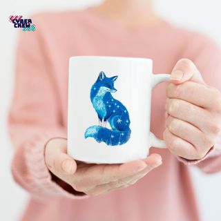 Caneca Raposa Azul