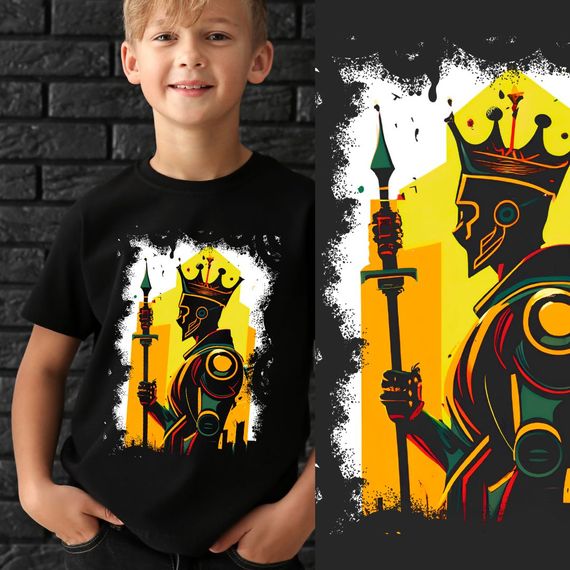 Camiseta Quality Infantil King