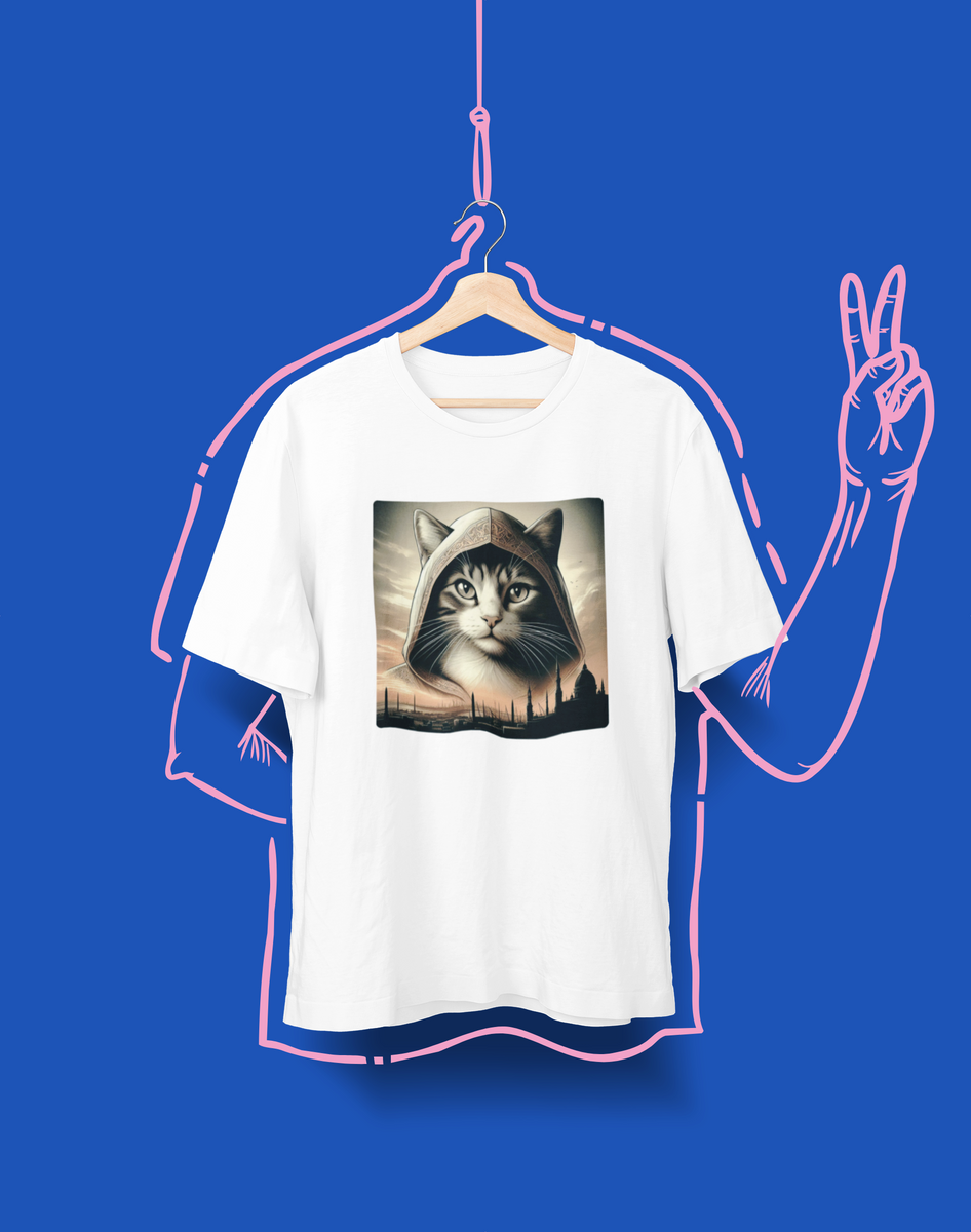 Nome do produto: Camiseta Unissex - Cat\'s Creed