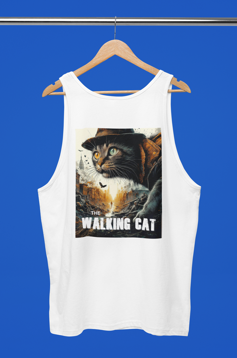 Nome do produto: Regata - The Walking Cat