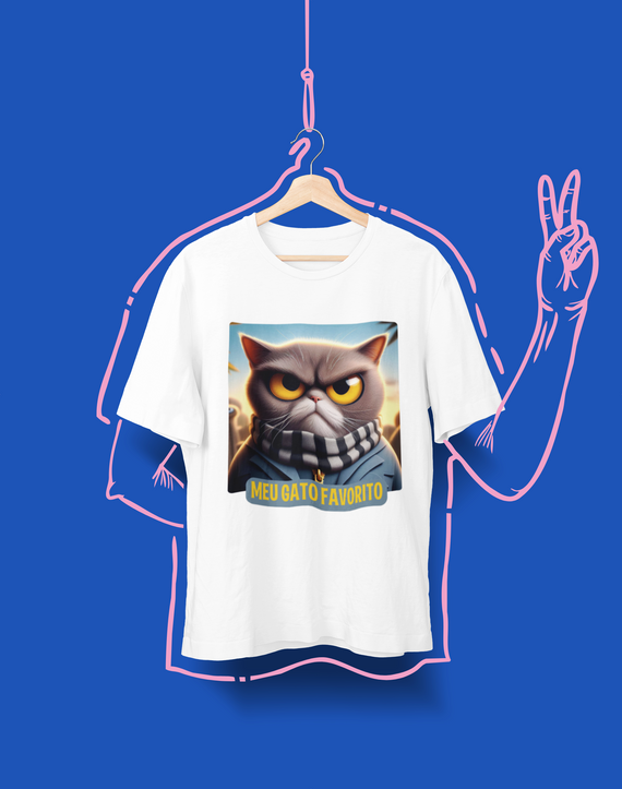 Camiseta Unissex - Meu Gato Favorito