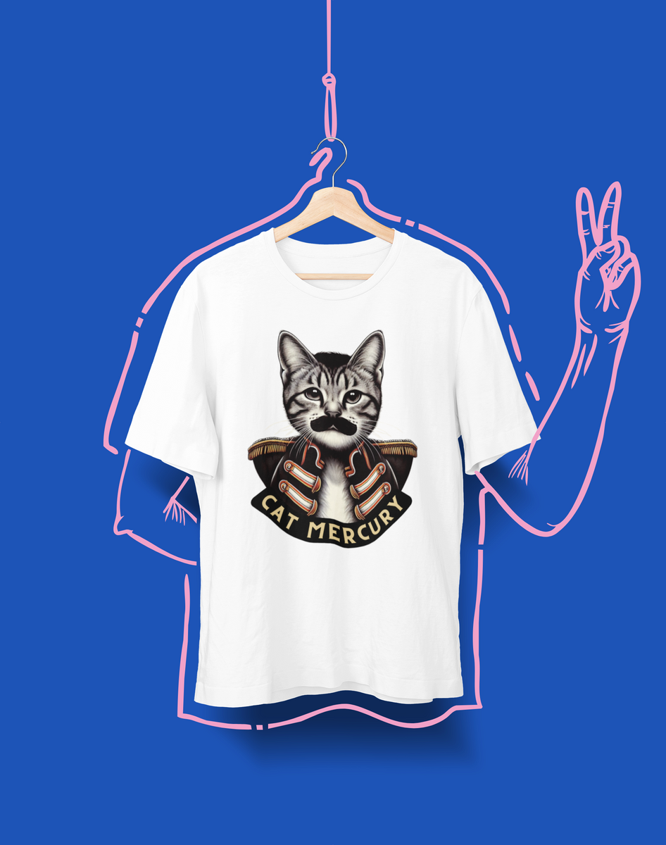 Nome do produto: Camiseta Unissex - Cat Mercury
