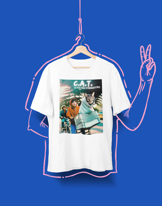 Camiseta Unissex - C.A.T. Extraterrestre