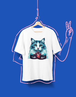 Camiseta Unissex - Gato F1 