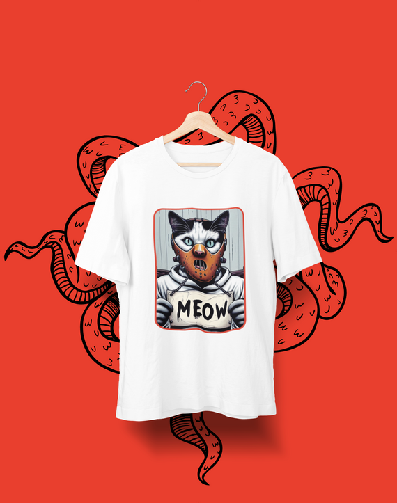 Camiseta Unissex - Hannibal Cat