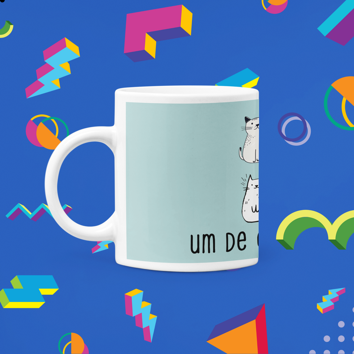 Nome do produto: Caneca - um de cada cor por favor 