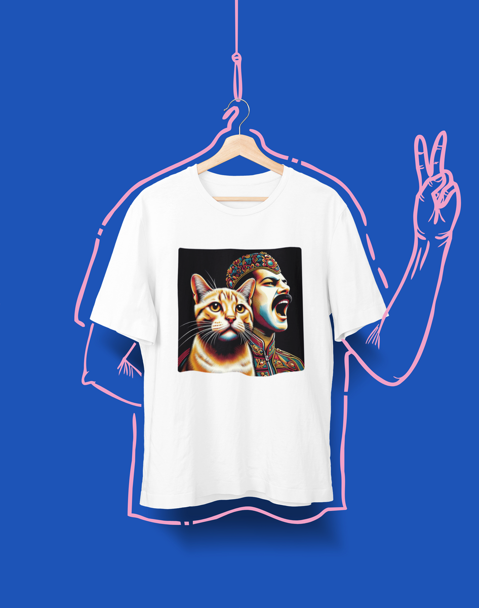 Nome do produto: Camiseta Unissex - Cat Mercury