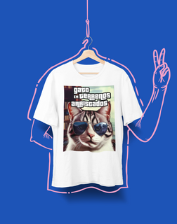 Nome do produtoCamiseta Unissex - Gato GTA