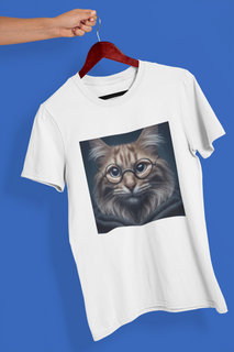 Camiseta Unissex - Gato PeB