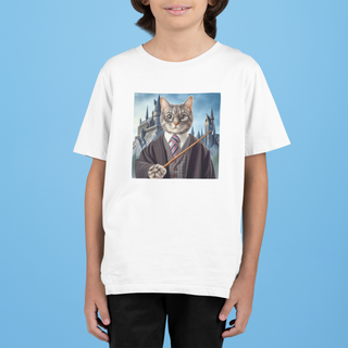 Nome do produtoCamiseta Infantil - Gato Potter