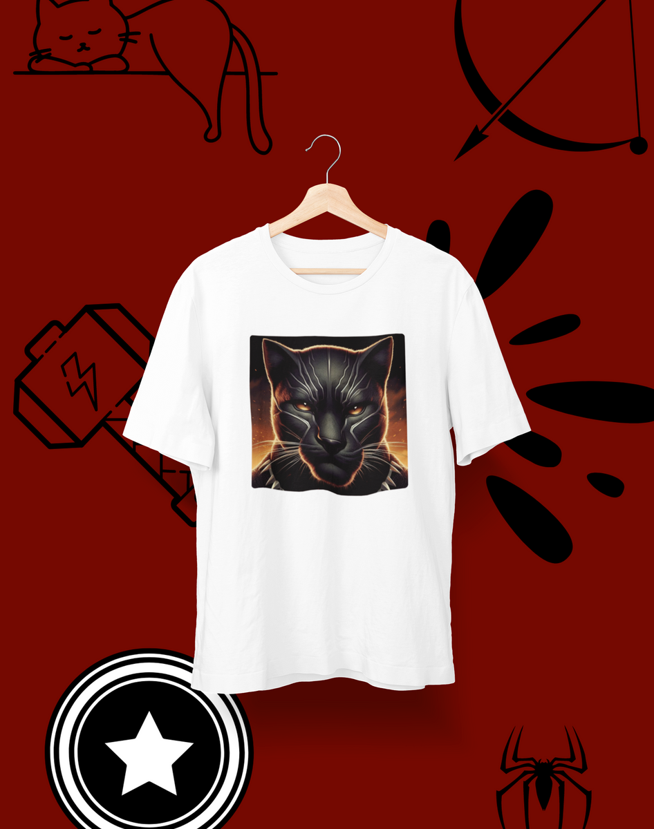 Nome do produto: Camiseta Unissex - Pantera Negra