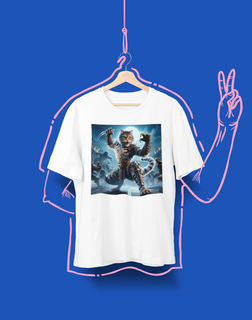 Camiseta Unissex - Gato Mortal Kombat