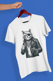 Camiseta Unissex - Gato de rua