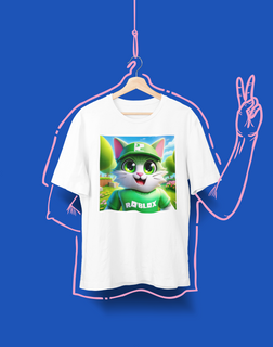Camiseta Unissex - Gato Roblox