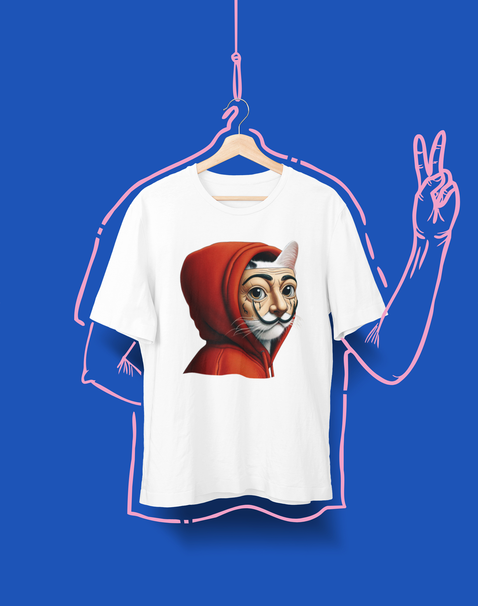 Nome do produto: Camiseta Unissex - La Cat de Papel