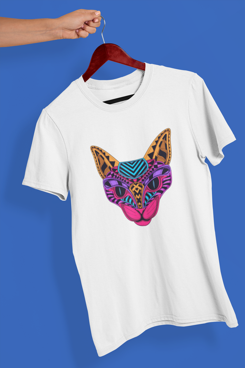 Nome do produto: Camiseta Unissex - Gato color