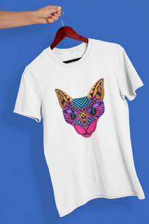 Camiseta Unissex - Gato color
