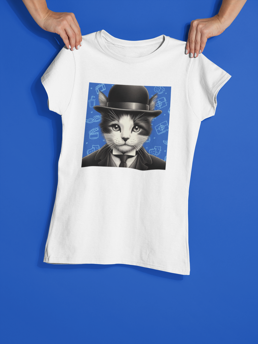 Nome do produto: Baby Look - Cat Chaplin