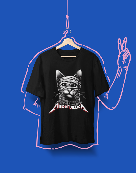 Camiseta Unissex - Meowtallica