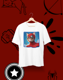 Camiseta Unissex - Gato Aranha
