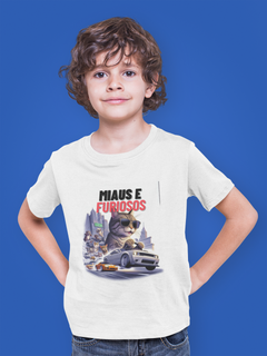Camiseta Infantil - Miaus e Furiosos