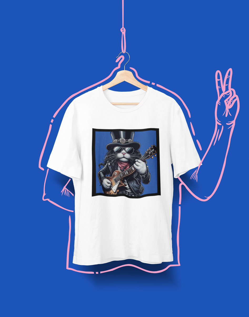 Nome do produto: Camiseta Unissex - Slash Cat 