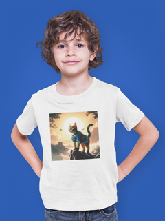 Camiseta Infantil - Gato Zelda